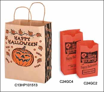 Custom Paper Halloween Bags
